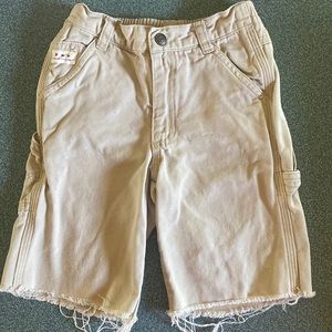 Janie & Jack Boys Cotton Cut Off Pants
